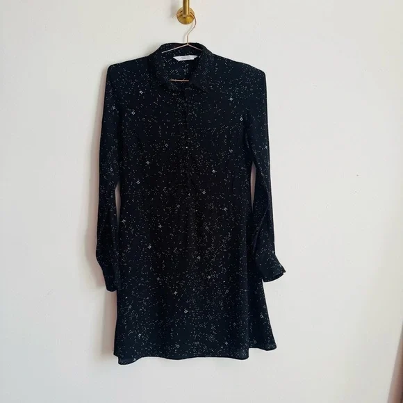 & Other Stories Fit & Flare Shirt Dress 4 - Picture 3 of 11